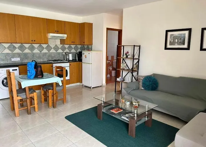 Bright One Bedroom Apartment In Paphos Area